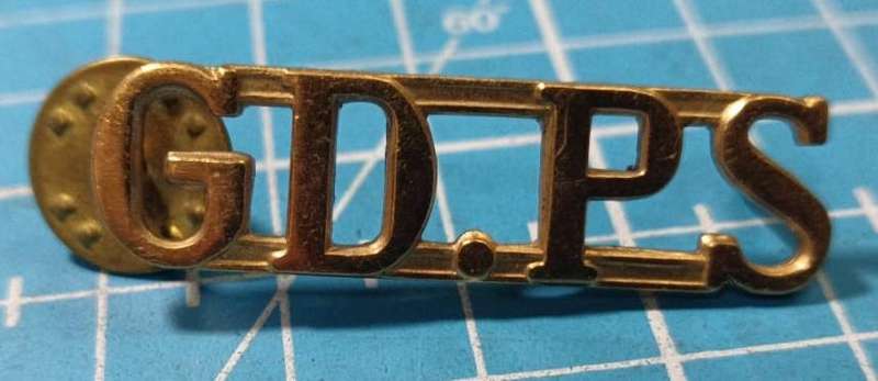 South African Prison Services Shoulder Title