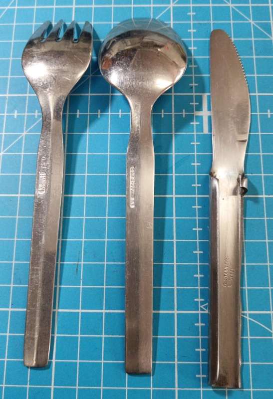 SADF - Army Issue Cutlery Set