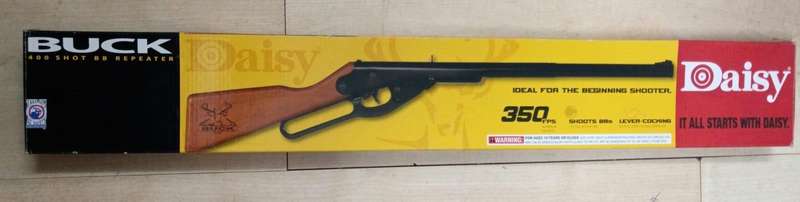 AS NEW:Air Rifle Daisy Model 105 Buck Spring Cal. 4.5mm