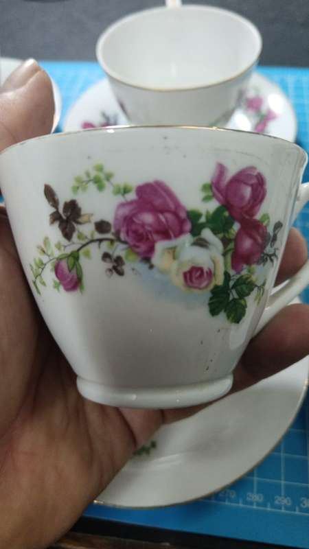6 x vintage chinese duos