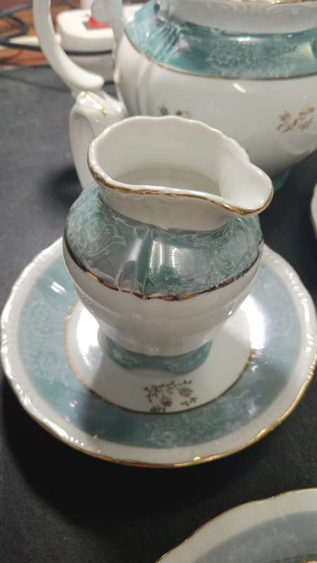 5 x Japanese trios tea set