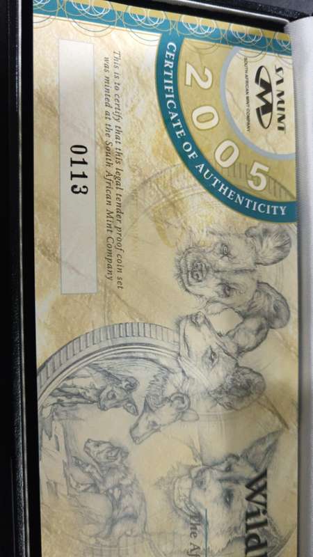 South African Wildlife Proof Set, Hunters of Africa.  The African Wilddog