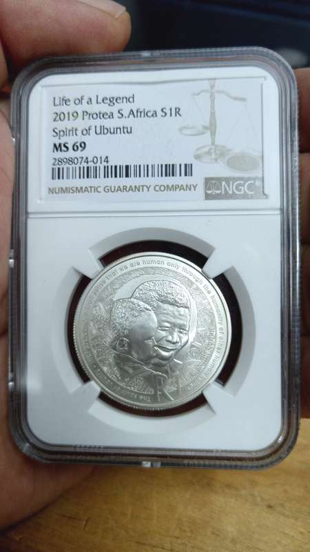 Life of a Legend 2019 Spirit of Ubuntu Silver R1 MS69