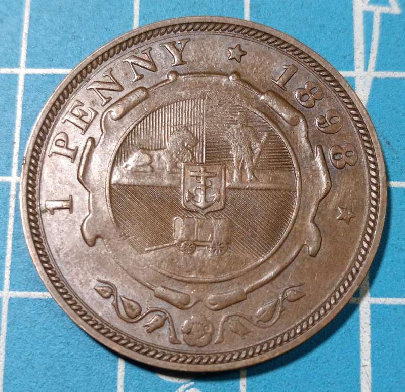 ZAR 1898 penny