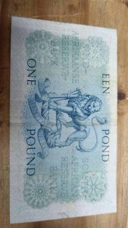 MH de Kock One Pound note