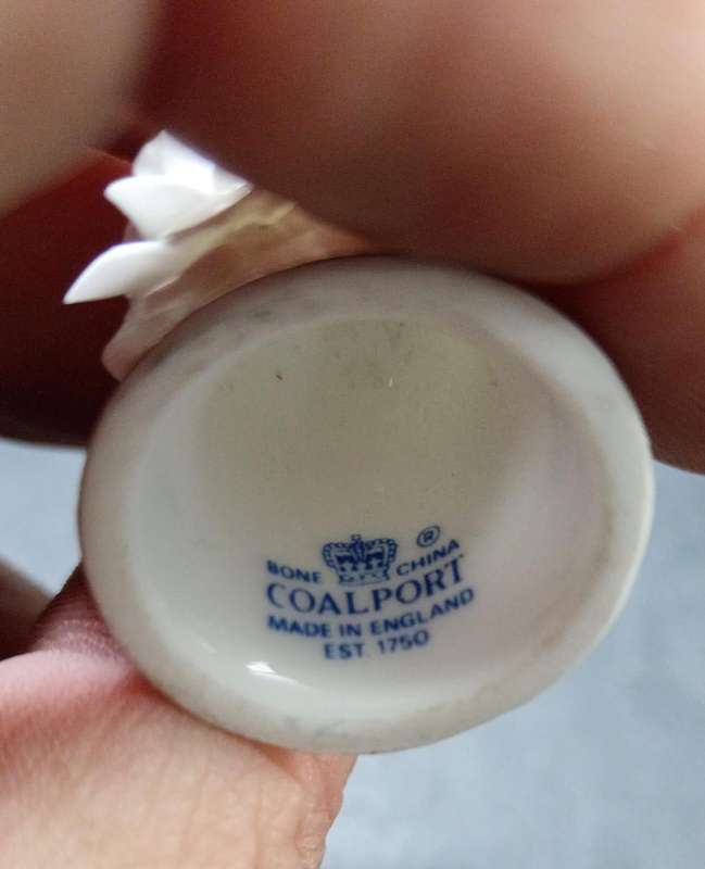 Thimble - Coalport. Beauty
