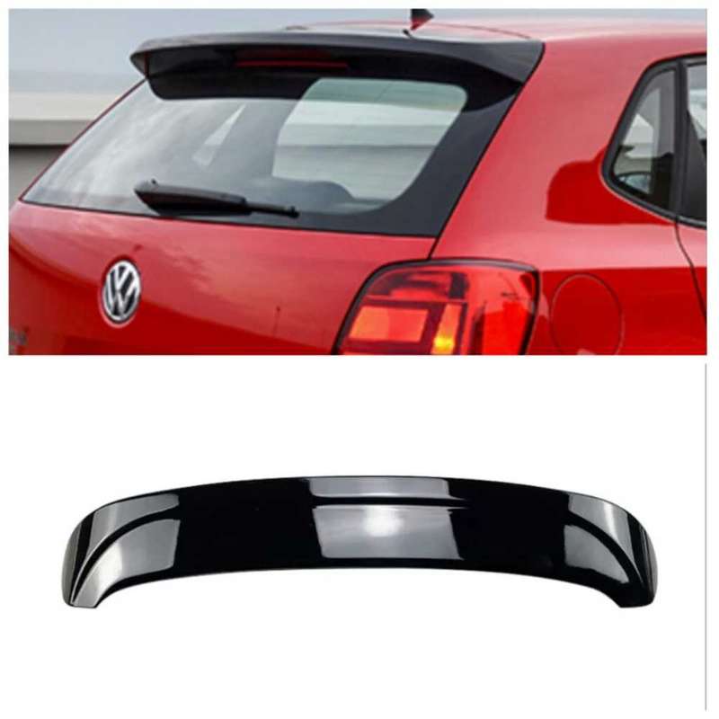 VW Polo 6 GT Style Rear Roof Spoiler