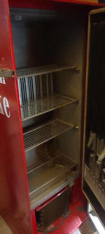 vintage coca cola 1970s vending machine