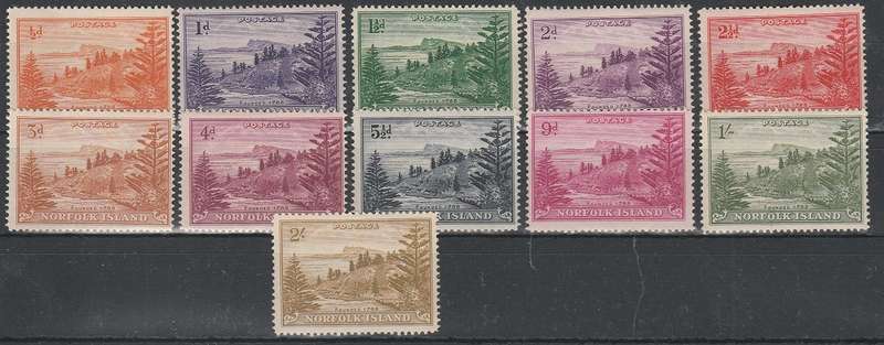 NORFOLK ISLANDS : COLLECTION: MHR