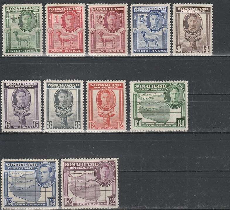 SOMALILAND: 1942: COLLECTION :MHR