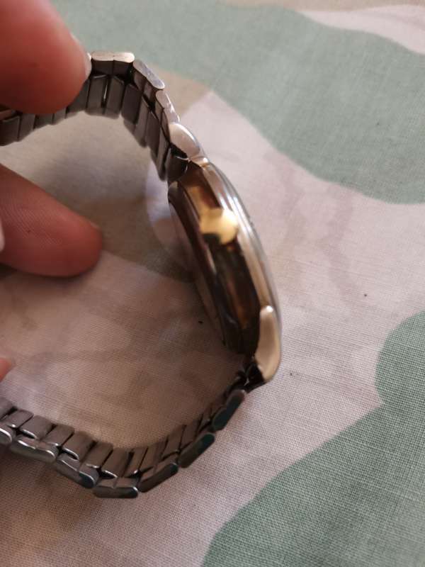 Vintage mechanical skeleton watch