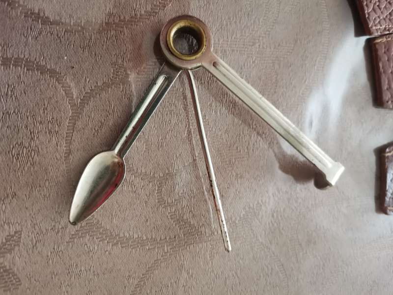 Vintage pipe tool and pipe holders