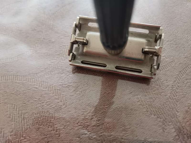 Vintage Gillette razor and blades