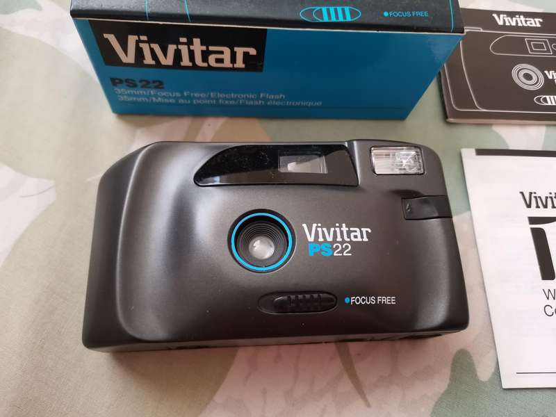 New old stock vivitar Ps22 35mm film Camera