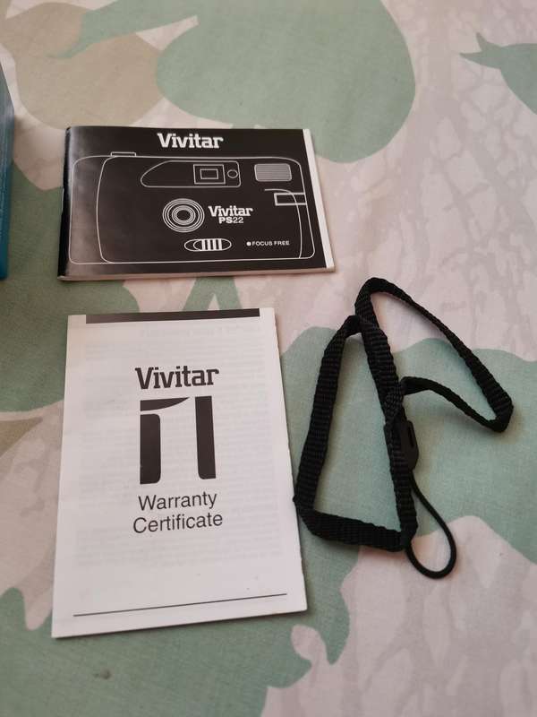 New old stock vivitar Ps22 35mm film Camera