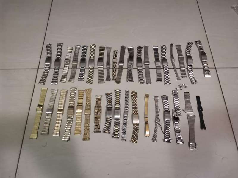 36 steel watch bracelets