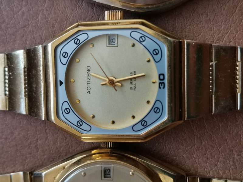 6 vintage mechanical watches * not running*