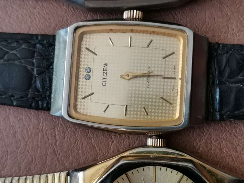 6 vintage mechanical watches * not running*