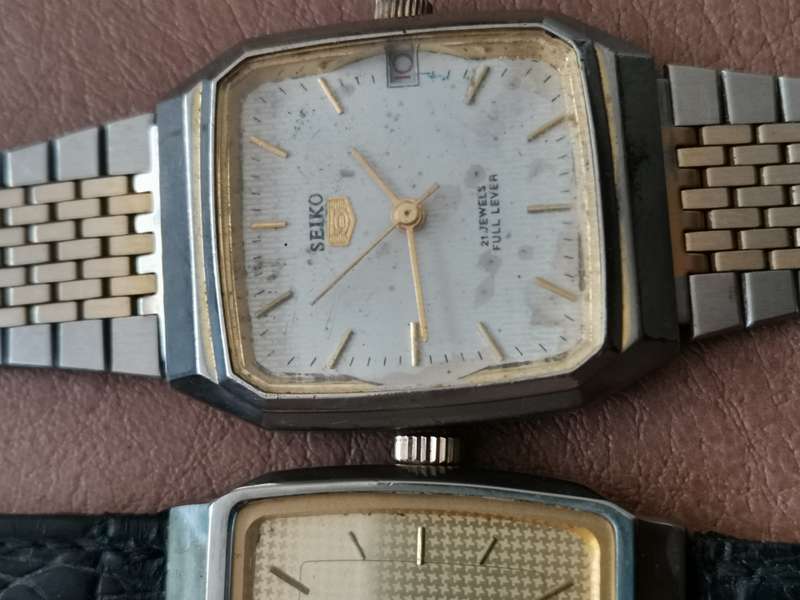 6 vintage mechanical watches * not running*