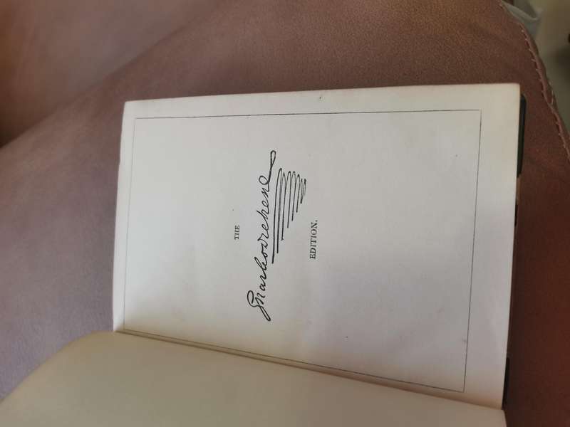 Vintage 1860s Charles dickens our mutual friend