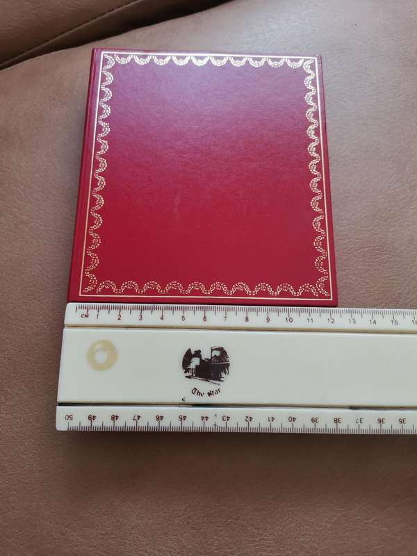 Cartier watch documents pack complete