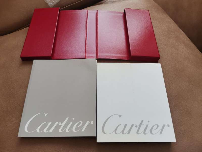 Cartier watch documents pack complete