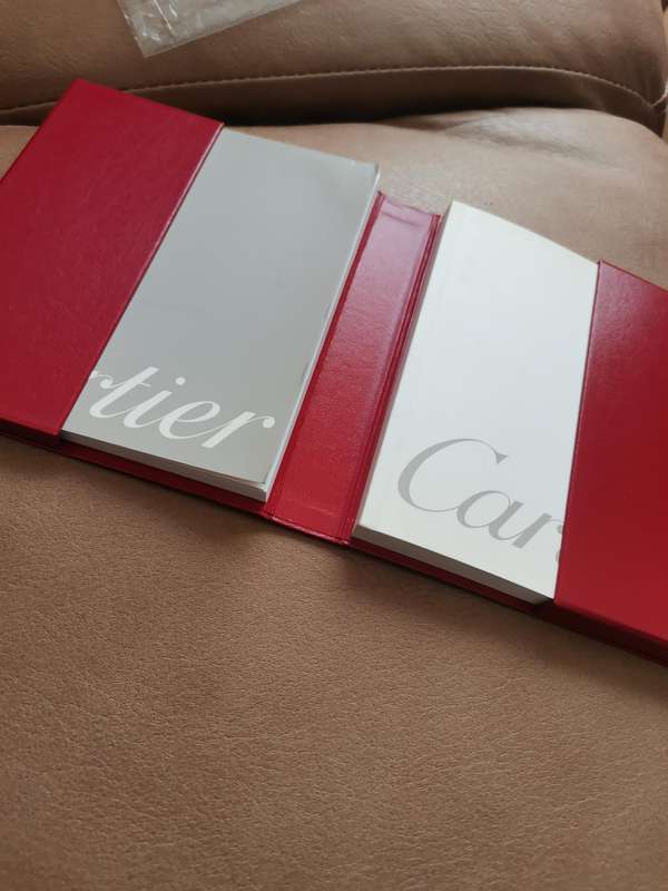 Cartier watch documents pack complete
