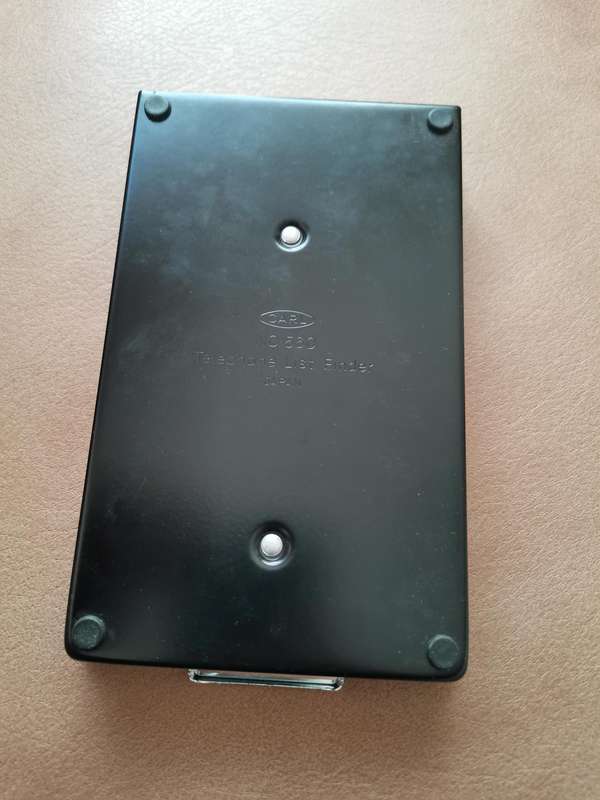 Vintage Carl telephone list finder