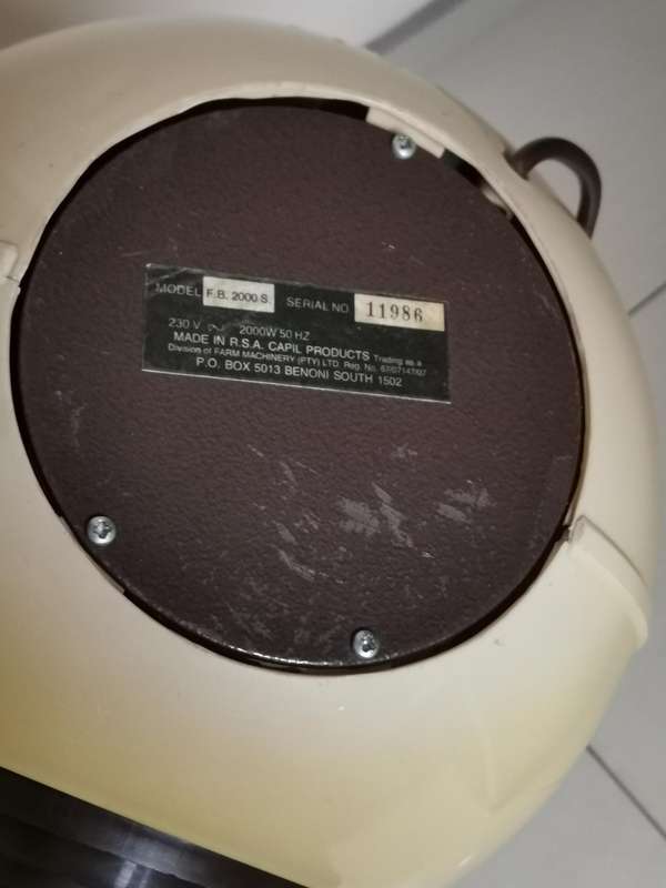 Retro mid century capil fanball Fan heater