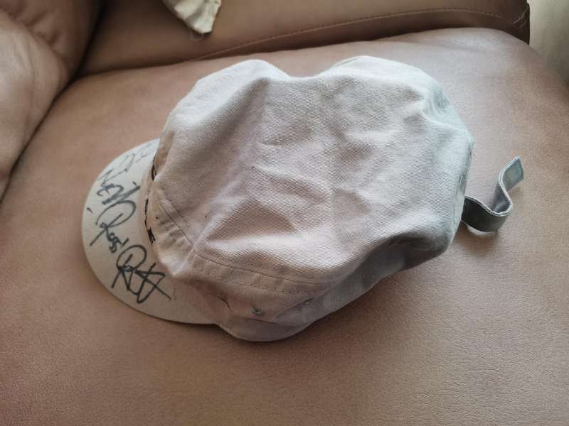 Prime circle Cap autographed by the Band