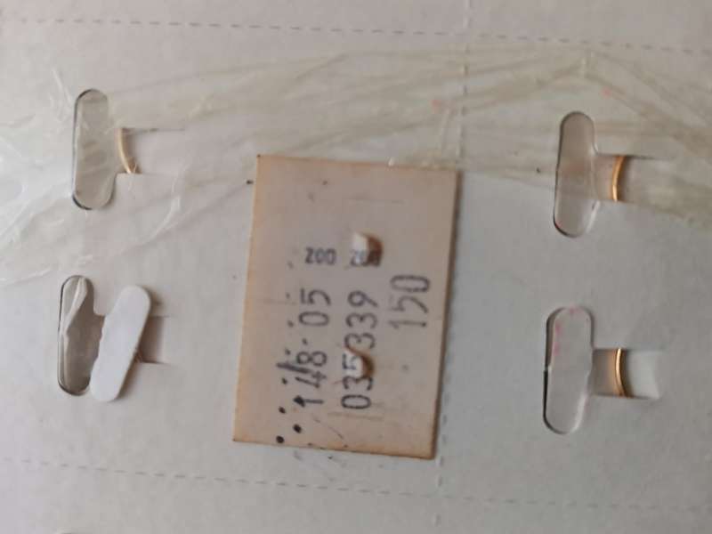 Vintage 1980s FGD Gaurentee gold plated earrings 144 pairs new old stock