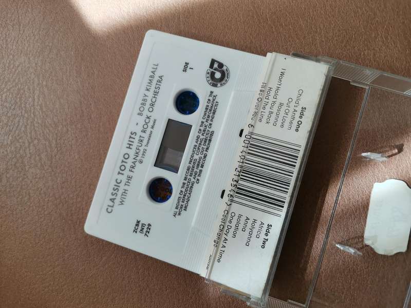 Classic toto hits original cassette tape