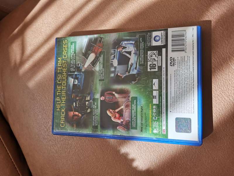 CSI 3 dimensions of murder Playstation 2 game