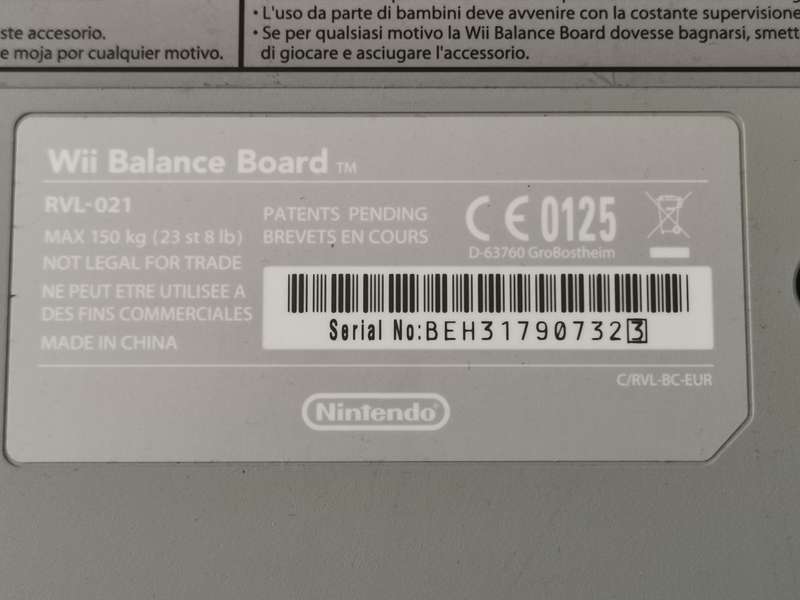 Nintendo wii fit Balance board boxed
