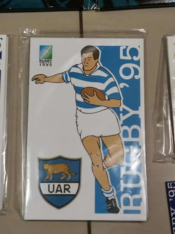 1995 rugby world cup Sapo Commemorative stamp pack