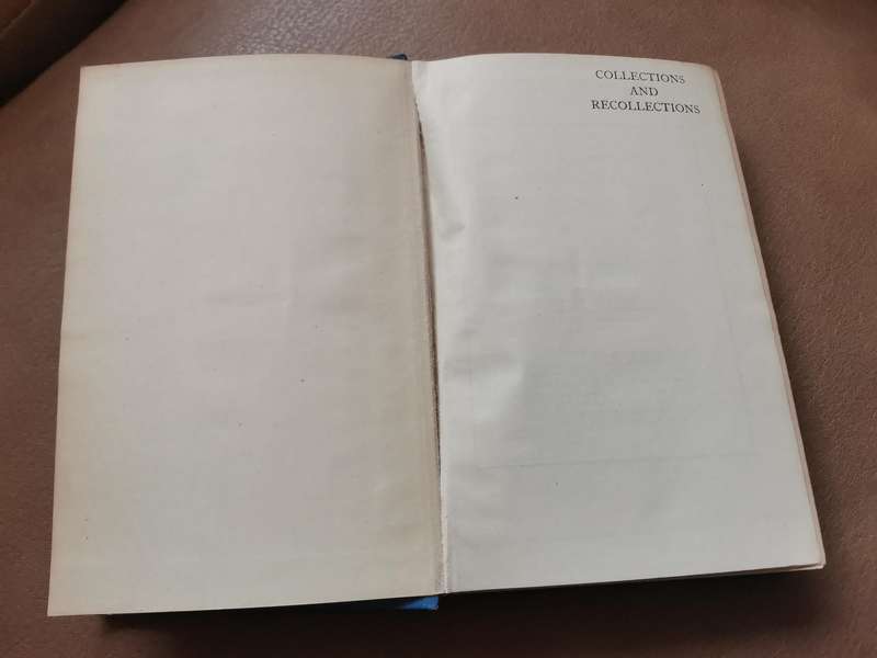 1898 Collections and recollections by George w.e. RUSSELL