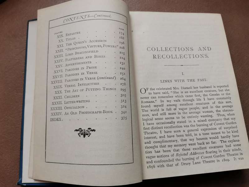 1898 Collections and recollections by George w.e. RUSSELL