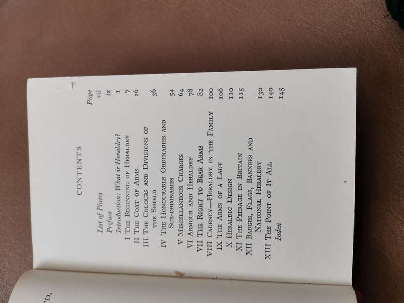 1968 the observers book of Heraldry by Charles mackinnon