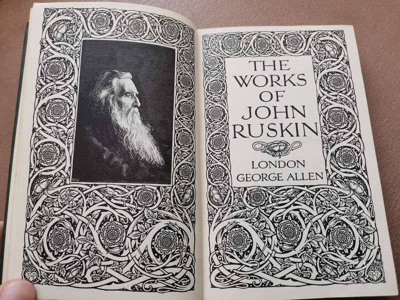 1908 sesame and lilies the ethics of the dust by Ruskin