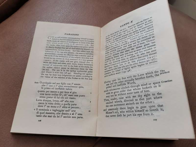 1908 the Paradiso of dante alighieri
