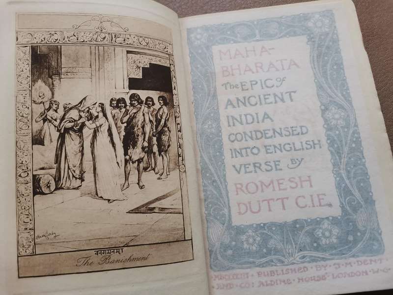 1903 mahabharata by Romesh Dutt