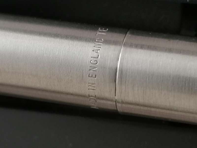 1990s parker stainless steel fountain pen boxed
