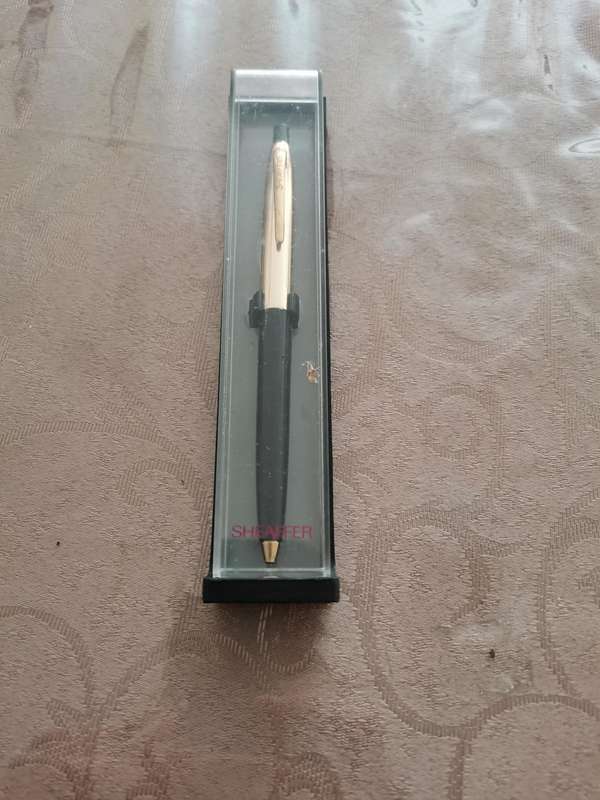 1960s sheaffer ball point pen boxed