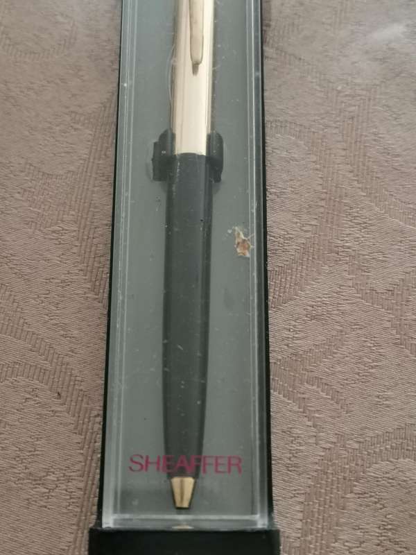 1960s sheaffer ball point pen boxed