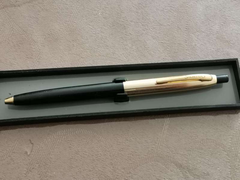 1960s sheaffer ball point pen boxed