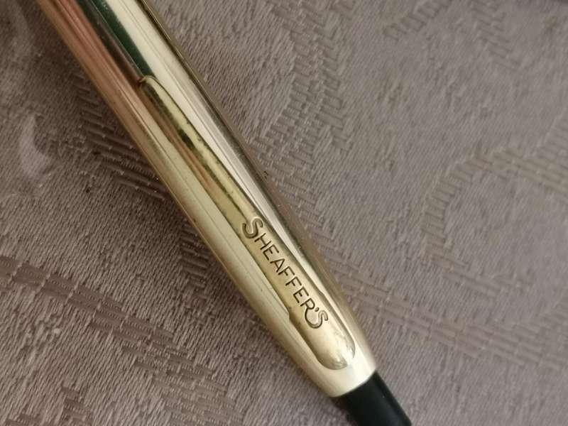 1960s sheaffer ball point pen boxed