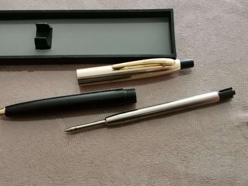 1960s sheaffer ball point pen boxed