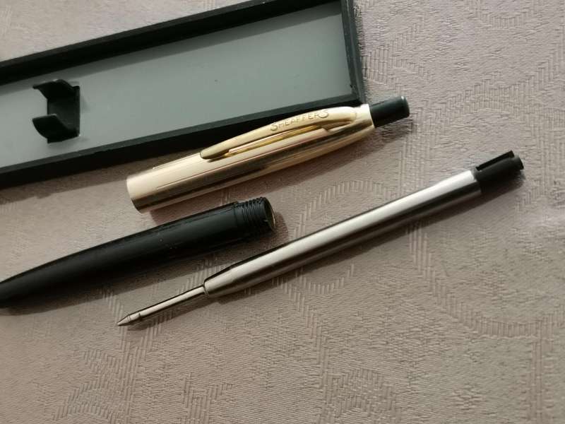 1960s sheaffer ball point pen boxed