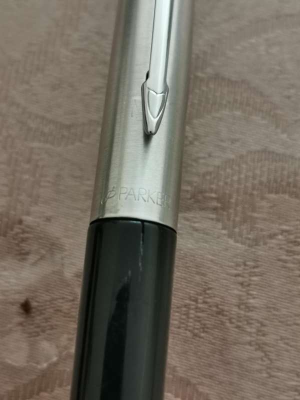 2 parker fountain pens with small defects