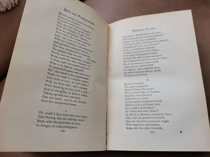 1909 the poetical works of Robert browning